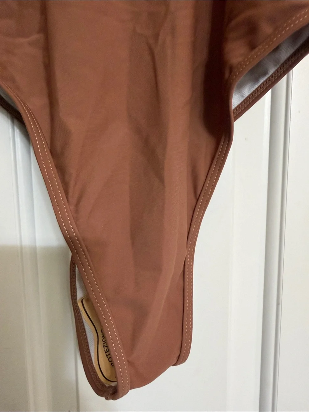 BEACHKINIS SEXY DEEP V BRAZILIAN CHEEKY HIGH CUT ONE PIECE SWIMSUIT